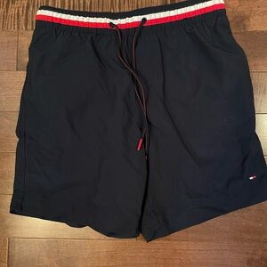 Tommy Hilfiger Men's Navy Swim Shorts
